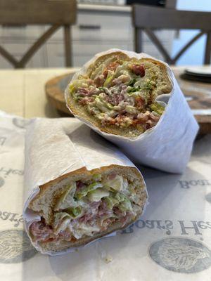 Chopped Italian! Custom sandwich made