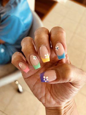 Short coffin nails by Taou. I love them