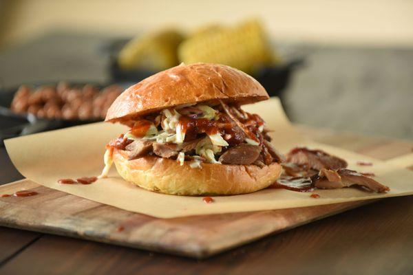 Backyard BBQ - Pulled Pork Sandwich