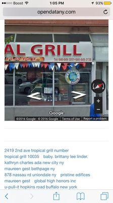 Tropical Grill Restaurant