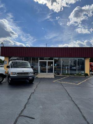 Prepped and spray two coats of paint. Two colors