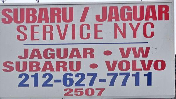 Jaguar Service Manhattan