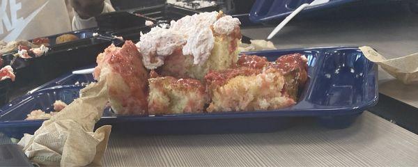 Throw up looking ahh cake