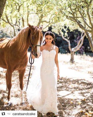 Bridal makeup and hair