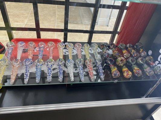 All the smoking accessories