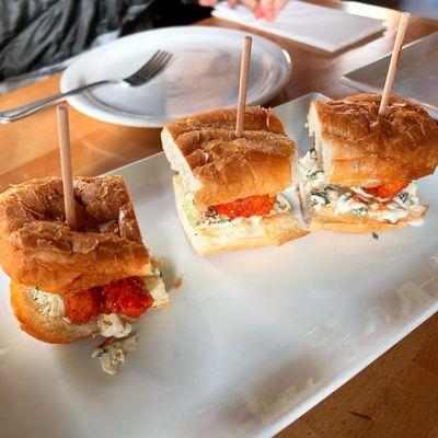 We're all together now so come on everybody go Yelp Elite Week HH at Rock & Brews Corona Happy Hour Spread and Sam Adams