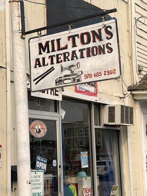 Milton Alterations