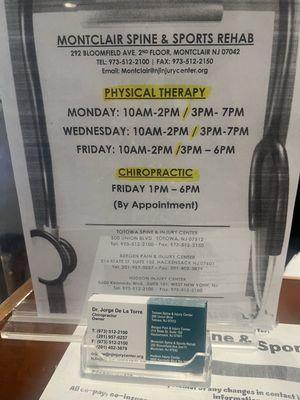 Montclair Spine & Sports Rehab