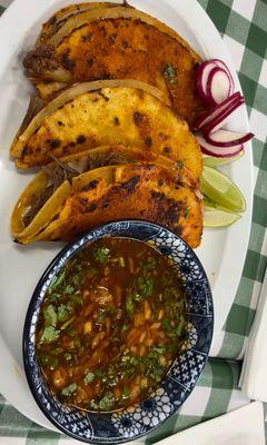Birria tacos