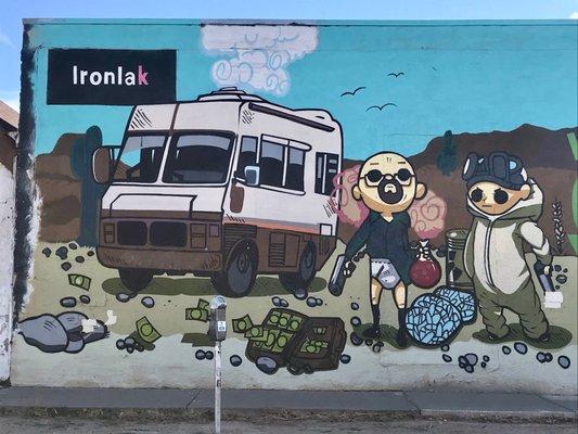 Walter and Jesse getting ready to go.