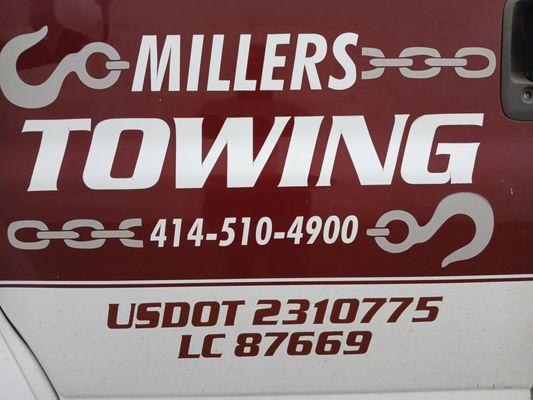 Millers Towing