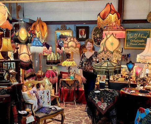 Beautiful handmade one of a kind lamps