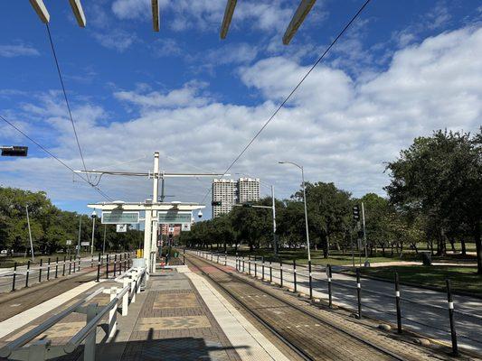 MetroRail - Rice/Hermann Park Station