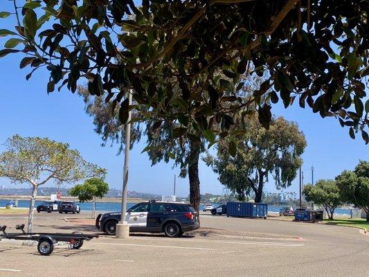 A lot of po-po here today July 1, 2022