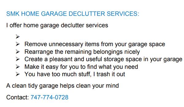 Smk Home Garage Declutter Services