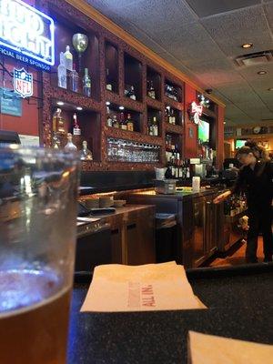 Have never had a bad experience at the bar.