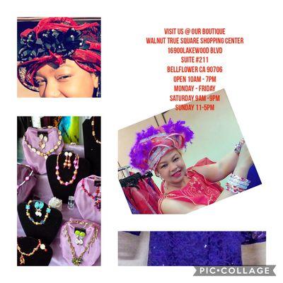 Meet the designer herself for your special hat