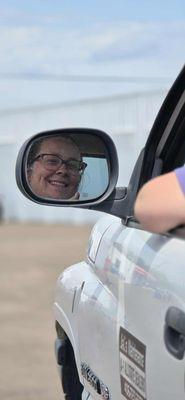 Meet Zoe, one of the friendly faces who will get the job done!