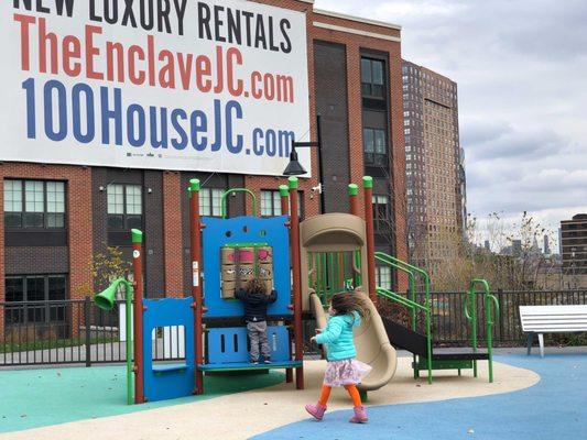 Our Little Ivies having fun in our playground