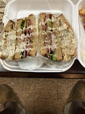 The Tik Tok sandwich