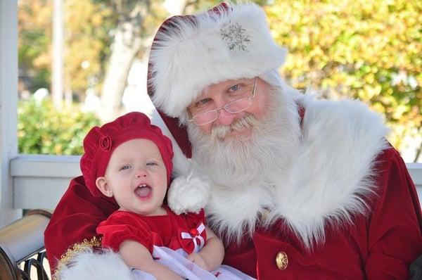 Photo ops with Santa
