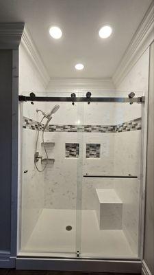 After easy access shower