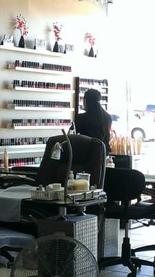 Worst service ever, Mgr never got off cell from personal  phone call to assist...she was the only person that spoke English.