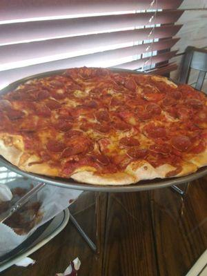 Their pepperoni pizza