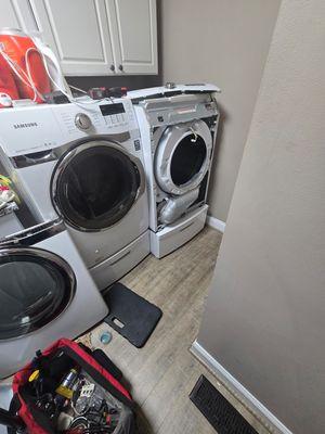 Dryer washer repair