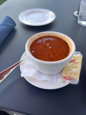 Chesapeake crab soup.