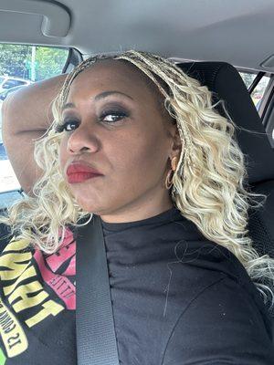 Thank you Amy!! Hair: ocean wave 27/613