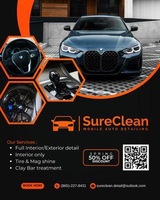 Sure Clean Mobile Auto Detailing
