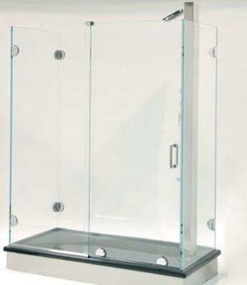 Lakewood frameless shower doors