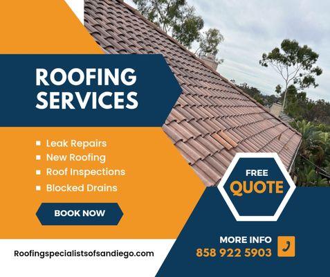 Roofing Specialists of San Diego