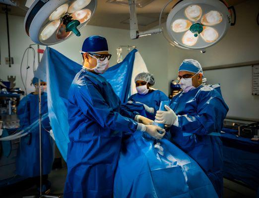 Pre-incision of surgery