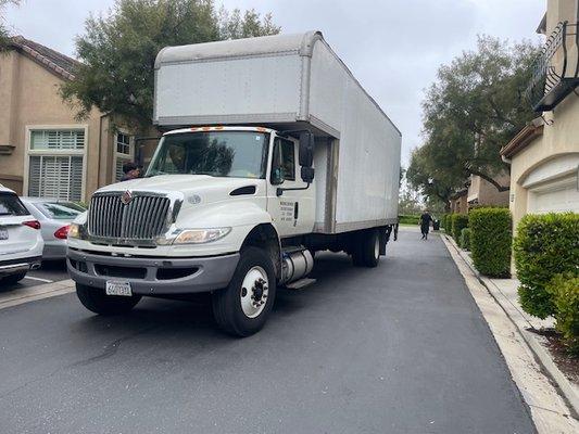 Titan Relocation maintains fleet of large moving trucks
