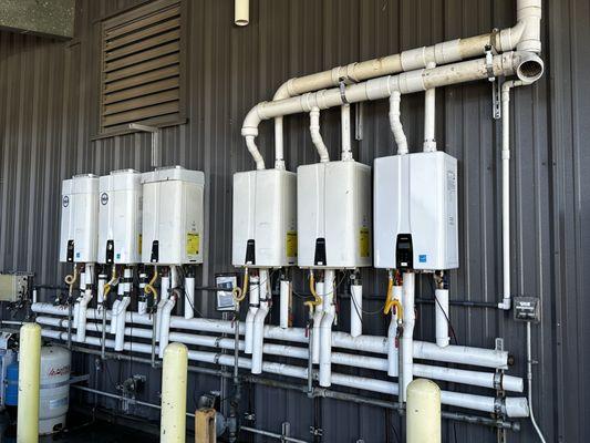 Tankless water heater change out