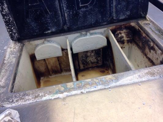 Detergent holders in the washers really need to be cleaned :/