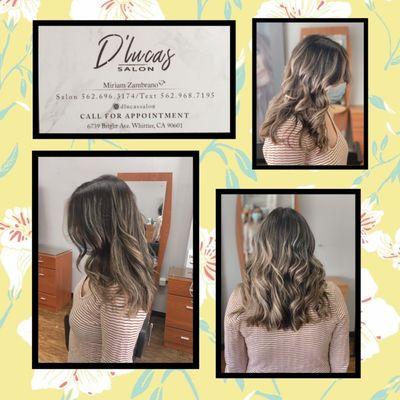 I love my balayage hair beautifully done! by Miriam Zambrano