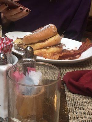 Nutella brioche French toast