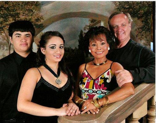 The doctor and his family