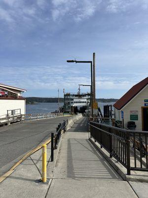 Another ferry leaving.