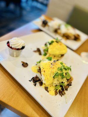 Short rib benedict