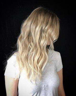 Greatlengths 14" Hair Extensions Done by Marie Green @hairextensionsbymarie