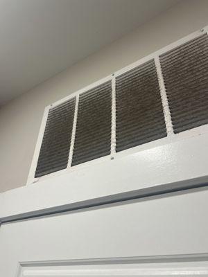 Black mold! Join the bexley fb group to see this buildings mold issues since 2020