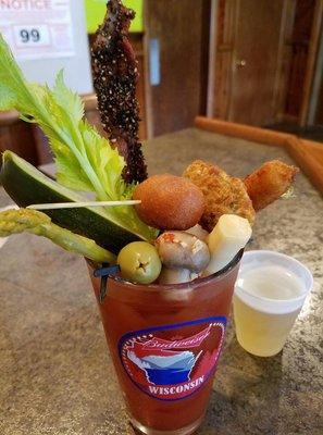 Deep Fried Bloody Mary