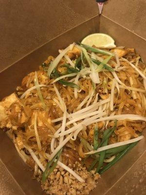 Togo: pad Thai tofu