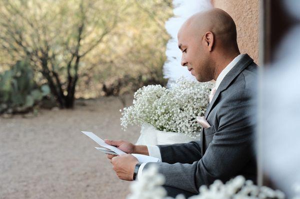 Church ceremony & backyard reception for Lauren & chris