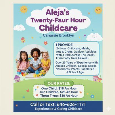 Aleja's Twenty Four Hour Childcare