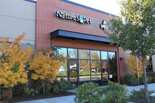 Outside next to Neighbor Dudes Taphouse